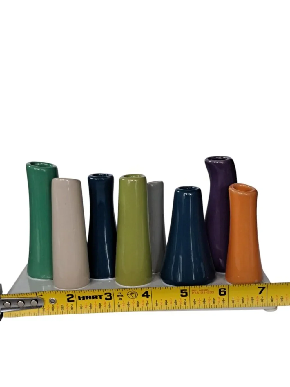 Chive Pooley Modern Bud Vase Holds 8 Flowers
